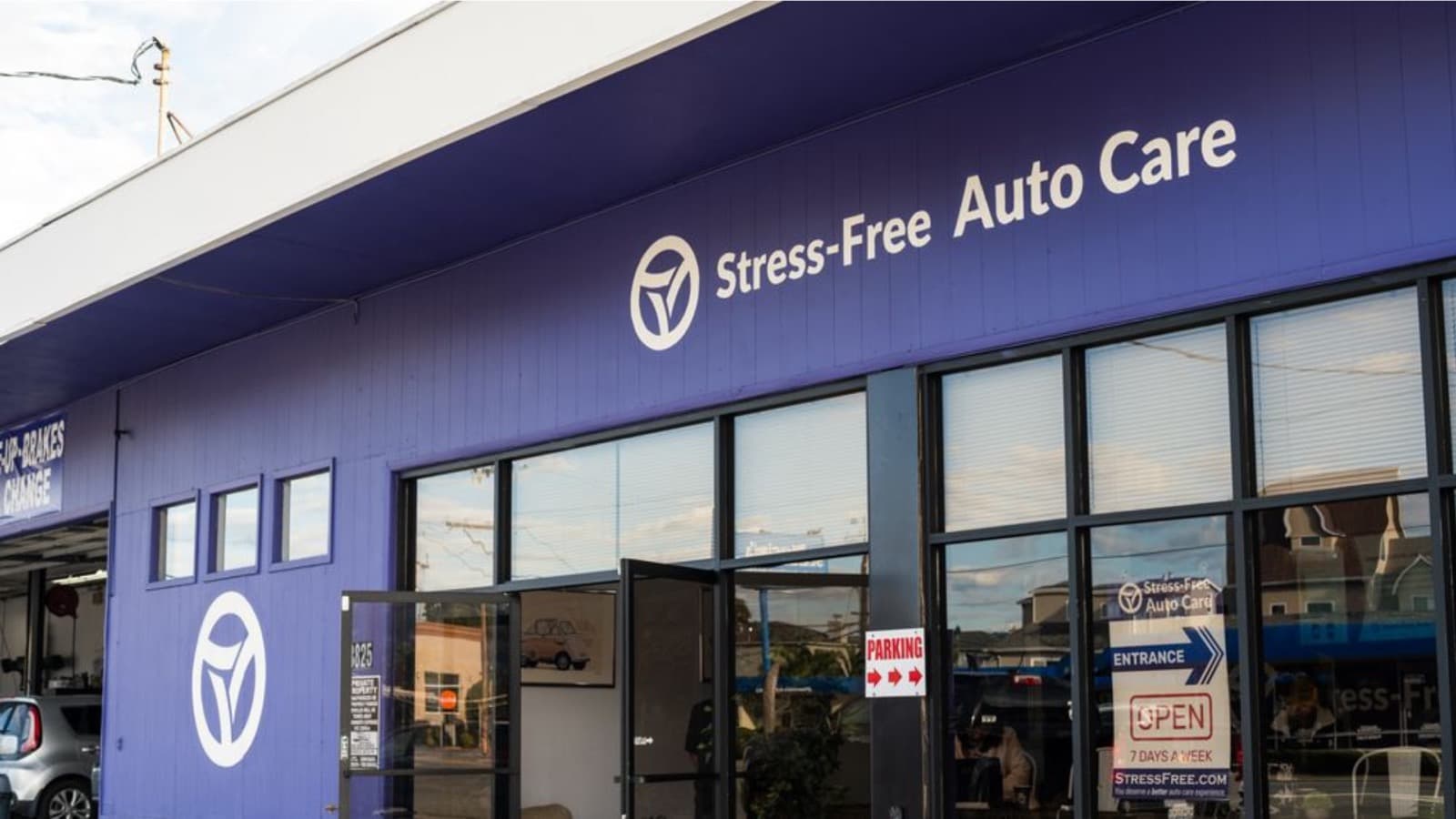 Stress-Free Auto Care shop exterior