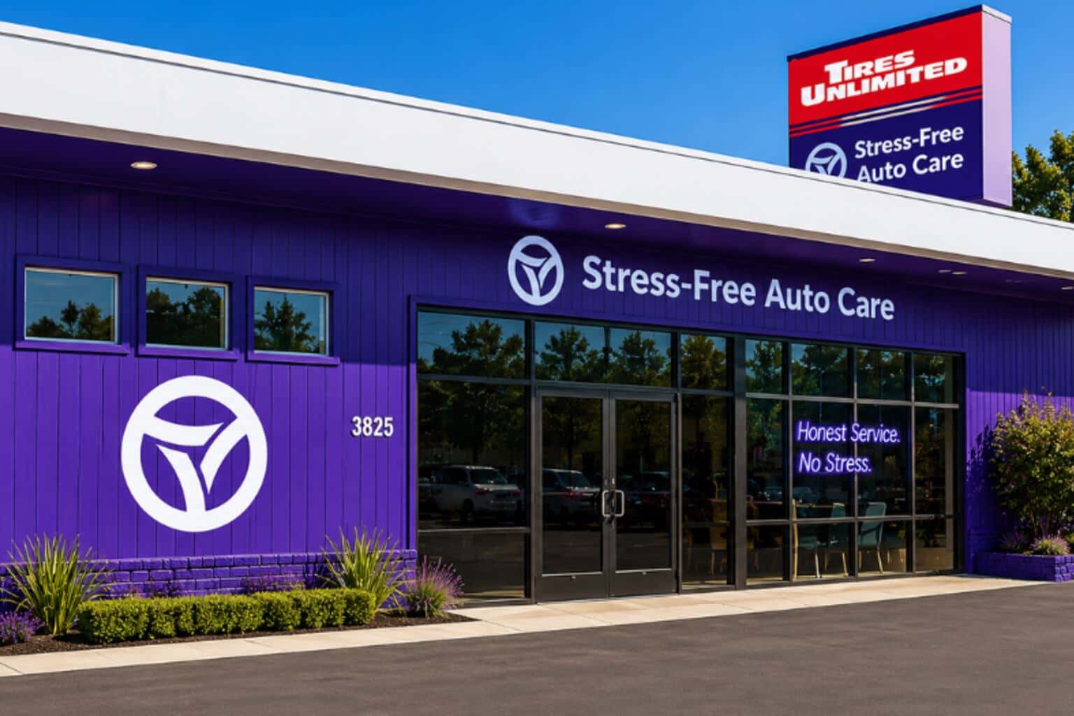 Stress-Free Auto Care San Mateo shop exterior