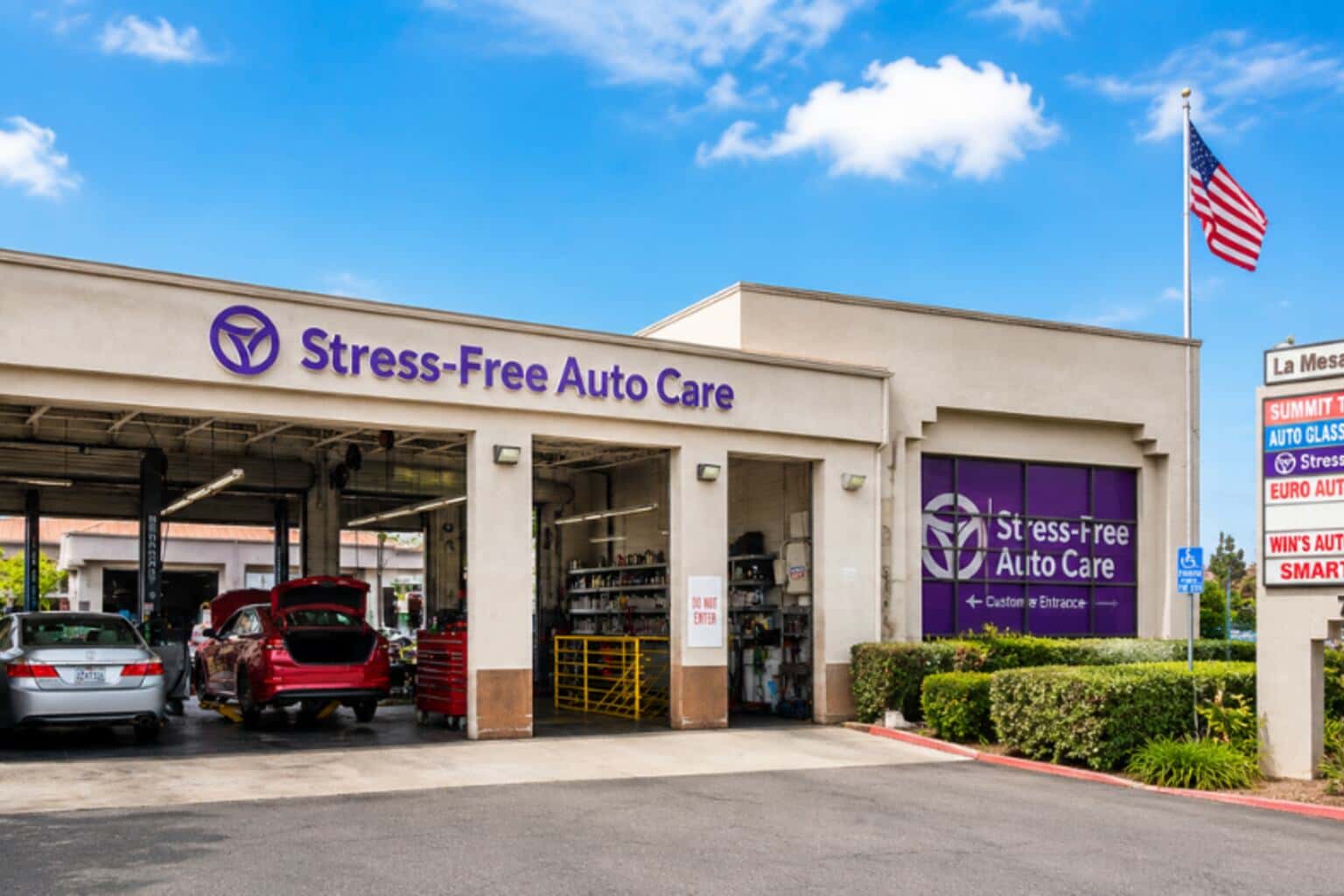 Stress-Free Auto Care La Mesa shop exterior
