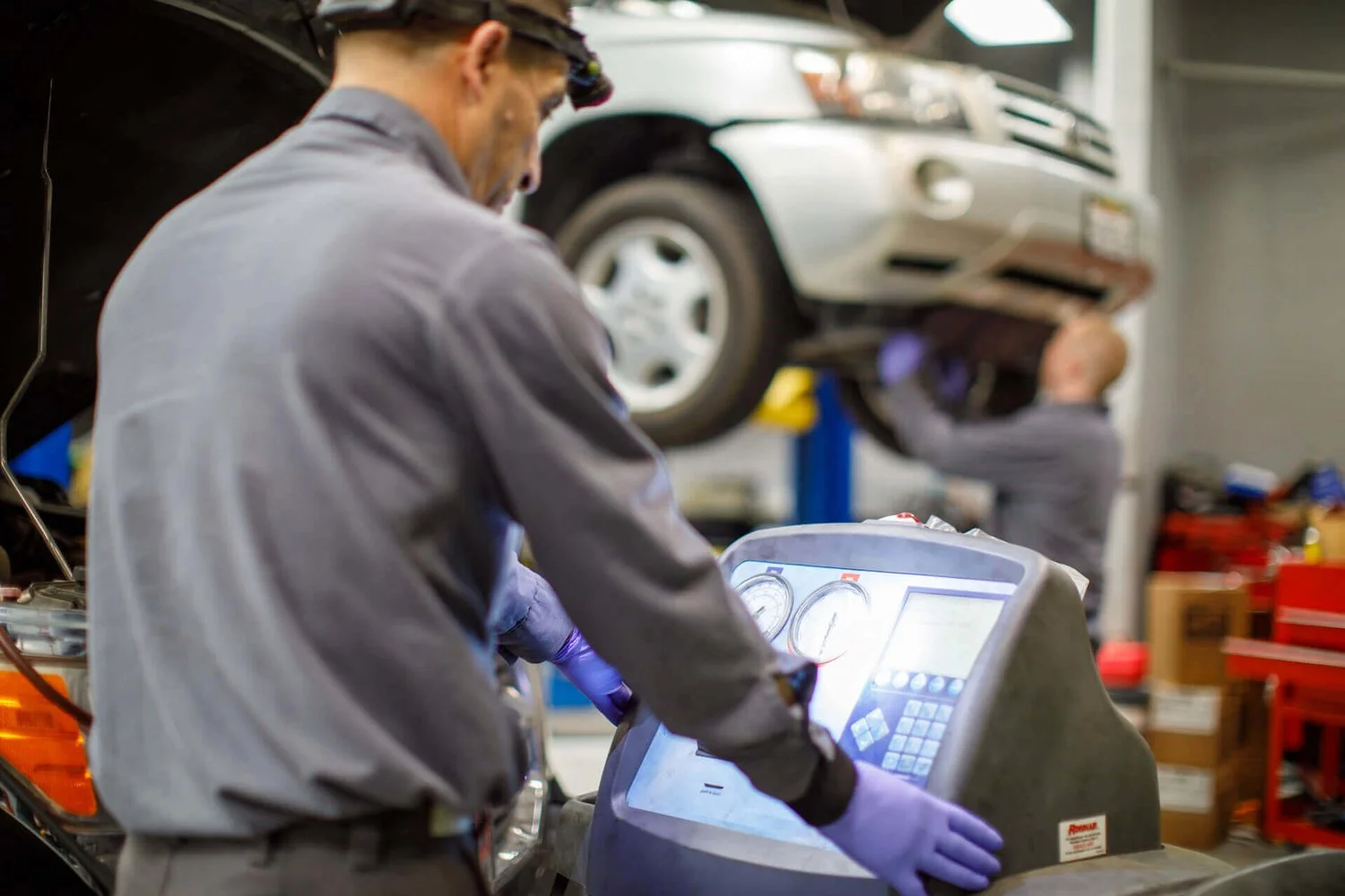 Stress-Free Auto Care service team at work