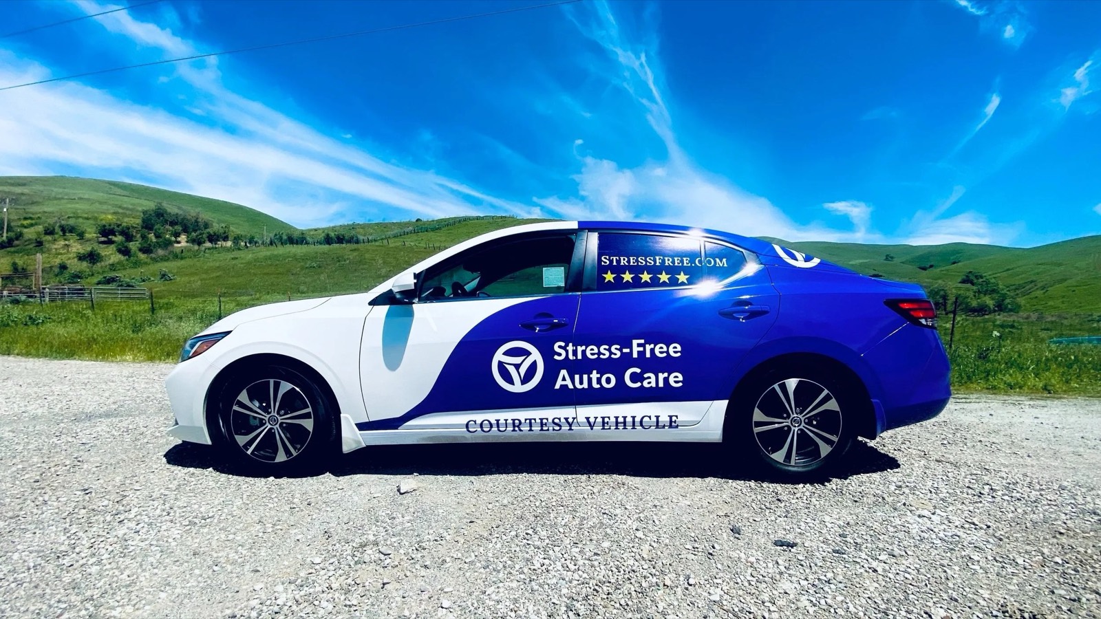 Stress-Free Auto Care courtesy vehicle